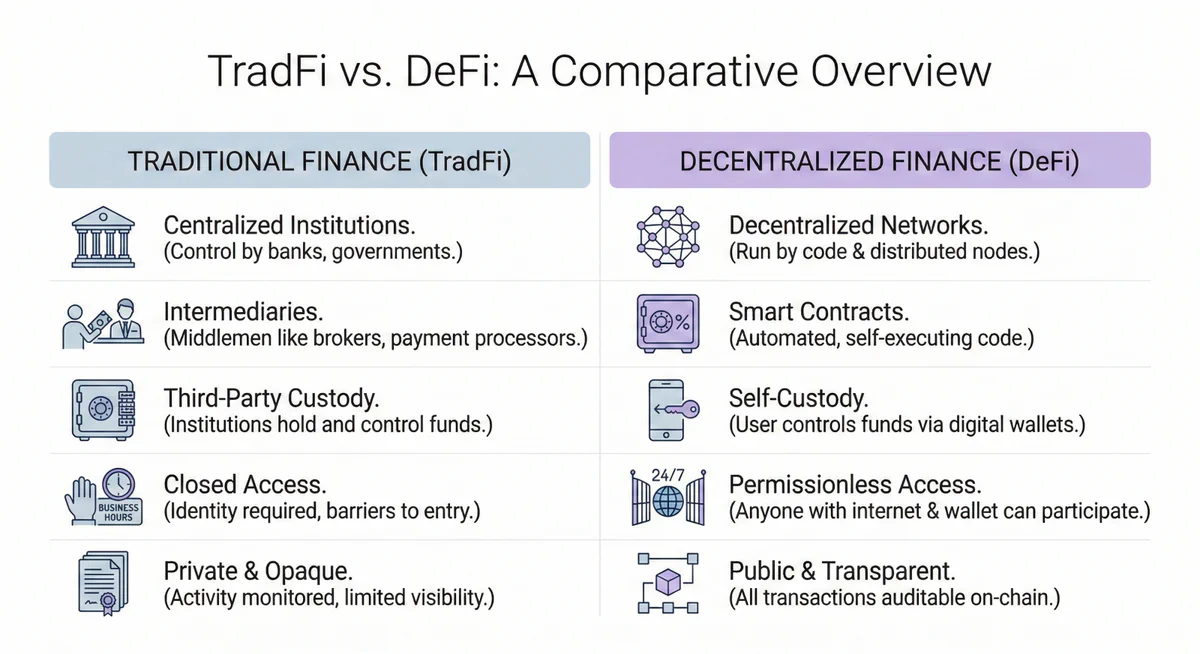 tradfi vs defi